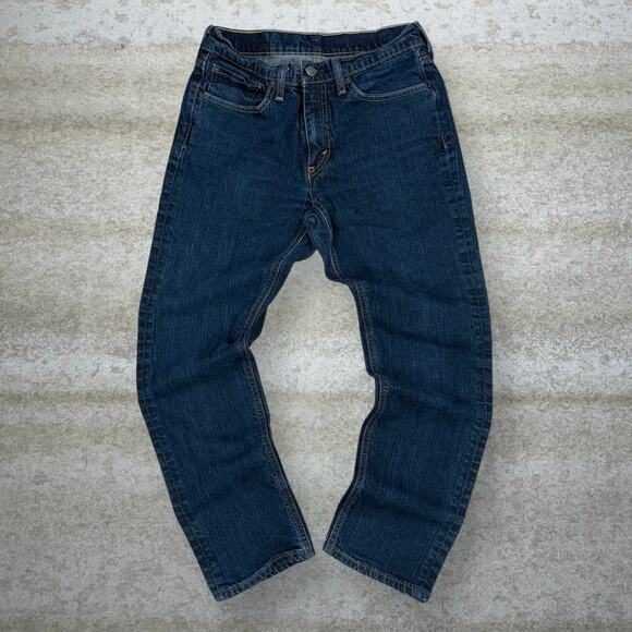 Vintage Y2K Levis Jeans 541 31x30 Athletic Tapered Fit Dark Wash Denim - Picture 2 of 6